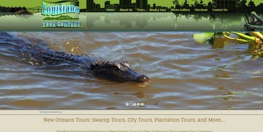 Louisiana Swamp Tours E-Commerce