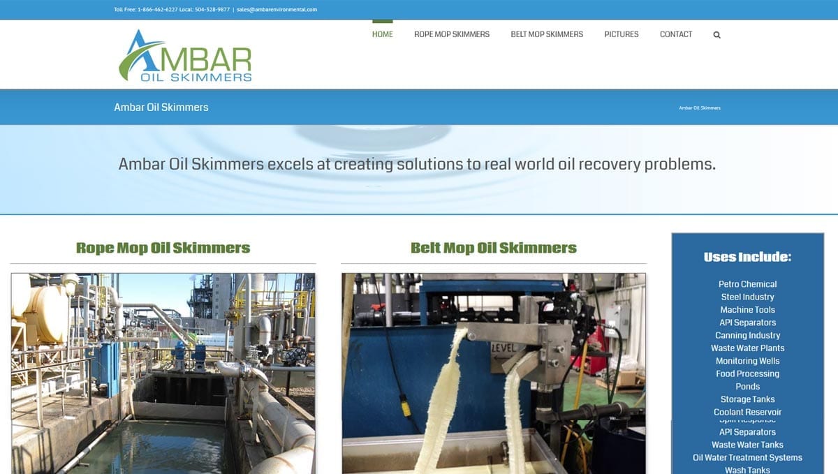Ambar Oil Skimmers