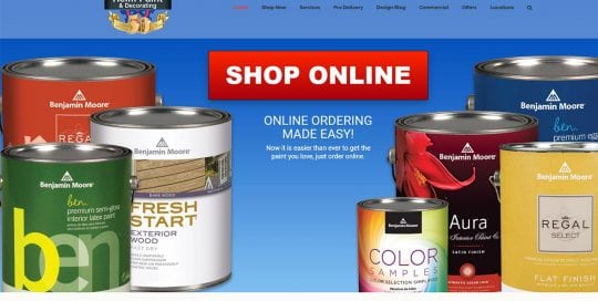 Helm Paint & Decorating paint, paint supplies and equipment
