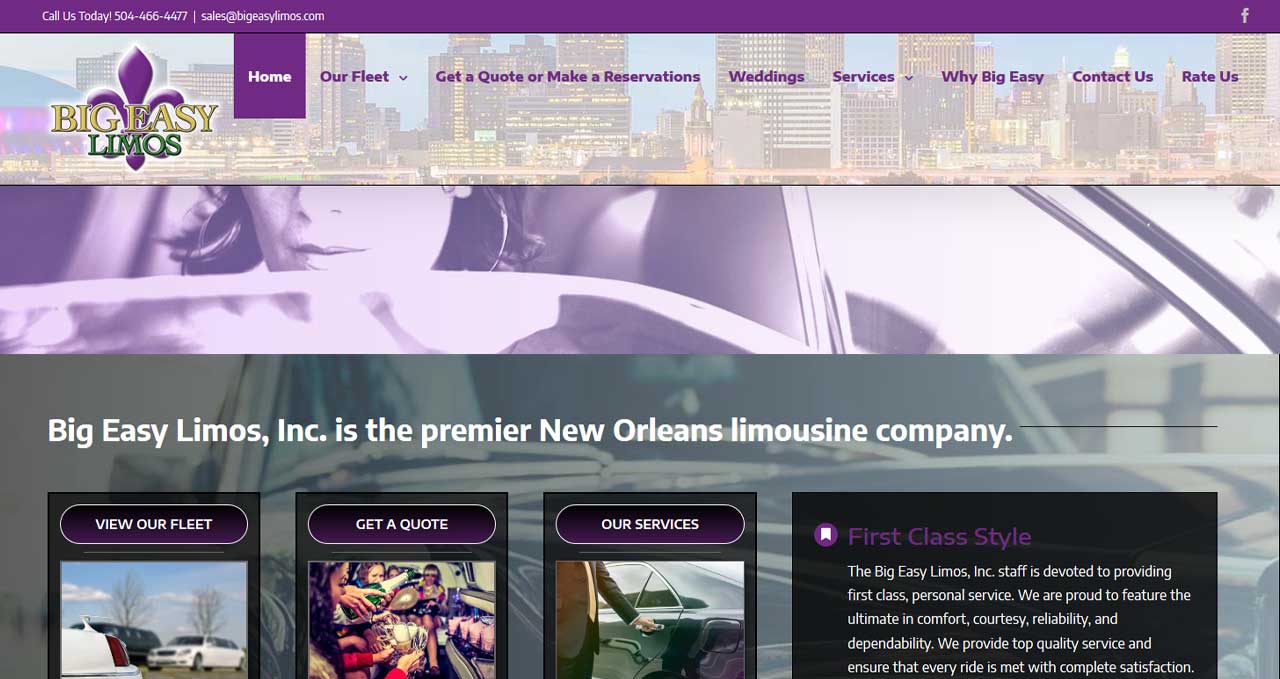 Big Easy Limos, Inc.