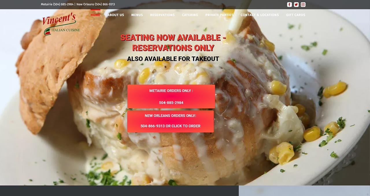 Vincent’s Italian Cuisine